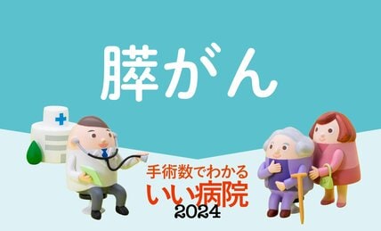 【膵がん手術数】病院ランキング2024年版・全国トップ40　 1位は国立がん研究センター中央病院