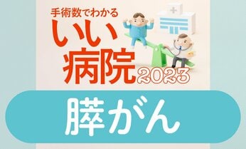膵がん手術数が多い病院全国トップ40 1位国立がん研究センター中央、2位がん研有明、3位県立静岡がんセンター